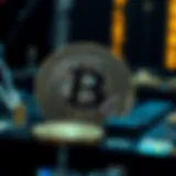 Visual representation of Bitcoin staking mechanics