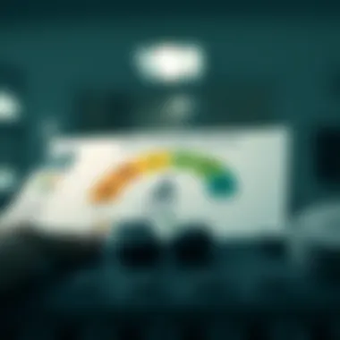 Infographic demonstrating the importance of credit scores