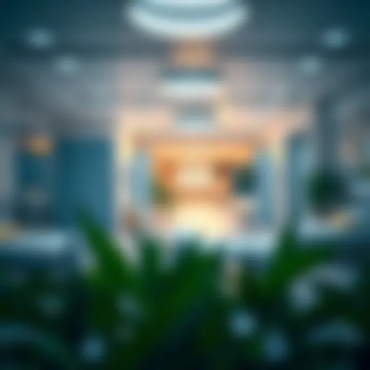 Healthcare facilities showcasing modern amenities for retirees