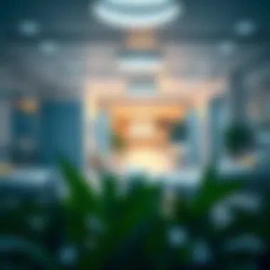 Modern Healthcare Facilities Healthcare facilities showcasing modern amenities for retirees