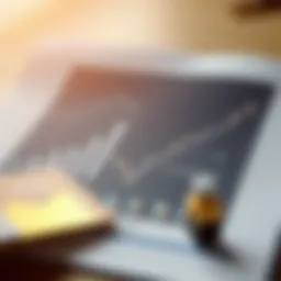 Graph showcasing statistical analysis