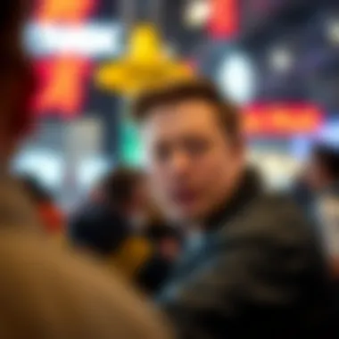 Elon Musk's Social Media Engagements Social media interactions related to Elon Musk