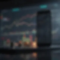 An overview of investment analysis on a digital device.