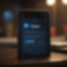 Interface overview of the PayPal payment request feature