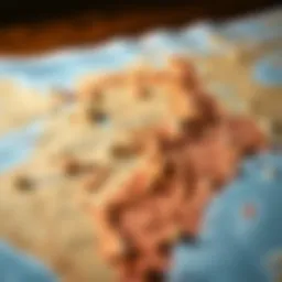 Detailed map showcasing mineral rights delineation