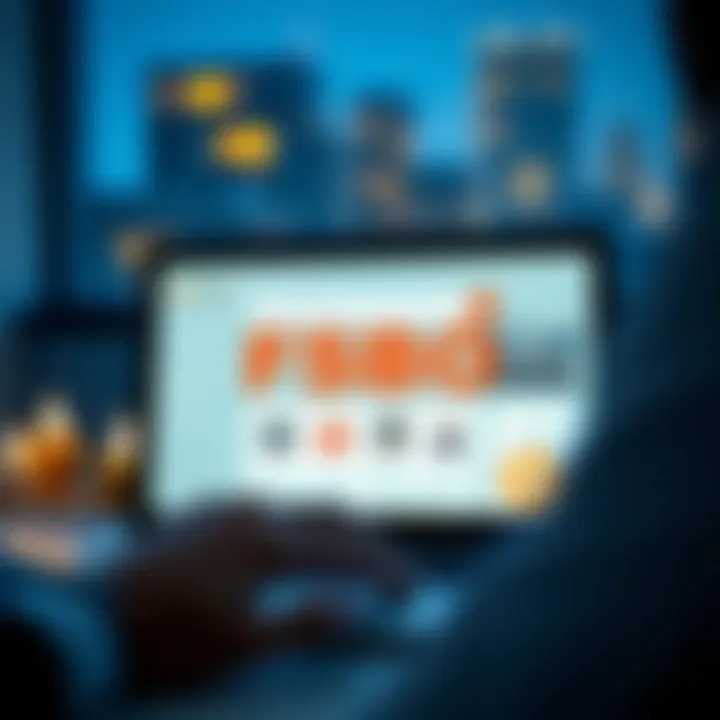 Illustration of a digital search for FSBO listings