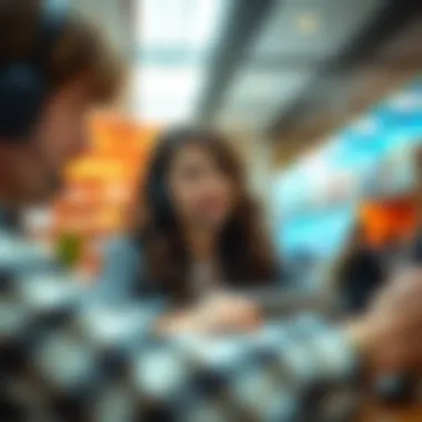 Customer support impact on satisfaction