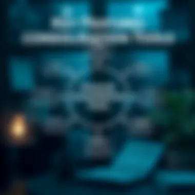 Key Features of Financial Consolidation Tools Diagram showcasing key features of financial consolidation tools