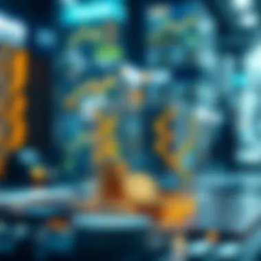 Technological Advancements in Financial Systems Illustration of technological advancements in financial systems