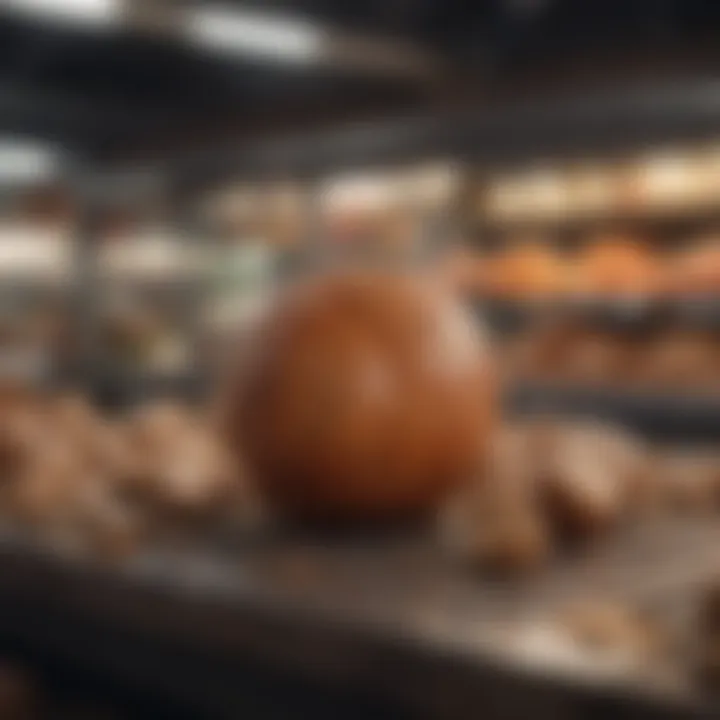 Graph illustrating market trends for private label brands