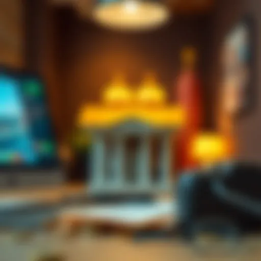 Conceptual representation of bank account options