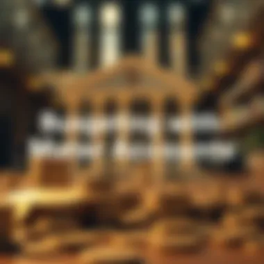 Infographic on budgeting with multiple accounts