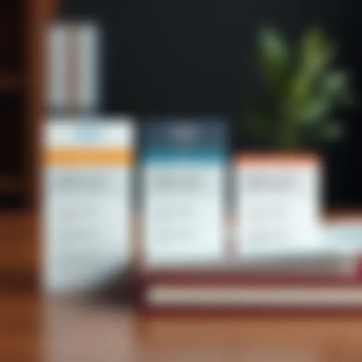 Visual representation of different Schwab account types