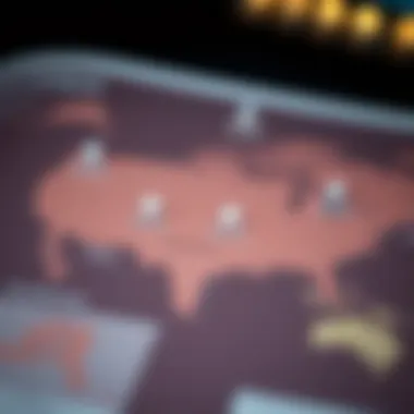 Jurisdictional Variances in Copyright Expenses Map highlighting different jurisdictions for copyrighting