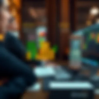 Risk Management Strategies in Stock Trading Graphical representation of risk management strategies in trading.