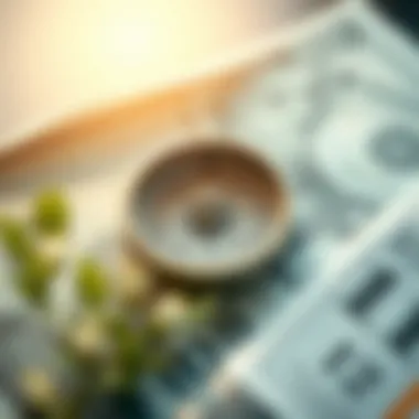 Guiding Financial Strategies A compass guiding individuals toward better financial strategies.