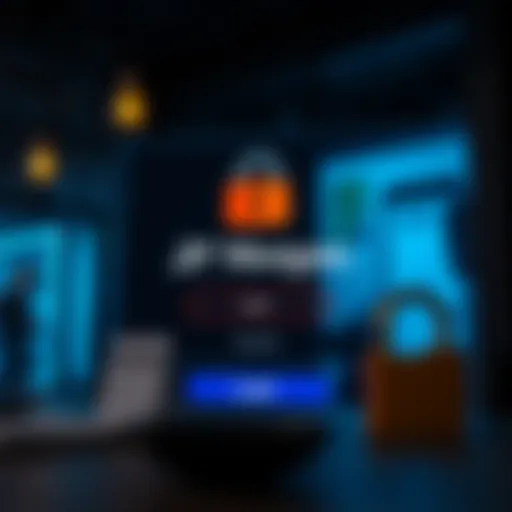 Secure login interface for JP Morgan 529 account