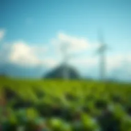 Visual representation of carbon footprint reduction strategies