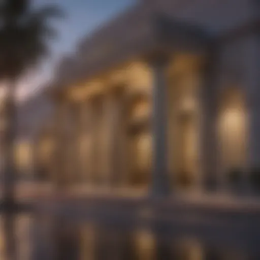 Scenic view of a California bank branch