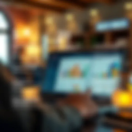 Visual representation of project-based accounting software features