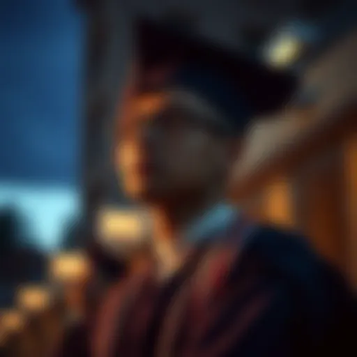 Contemplating Educational Opportunities A graduate contemplating educational opportunities