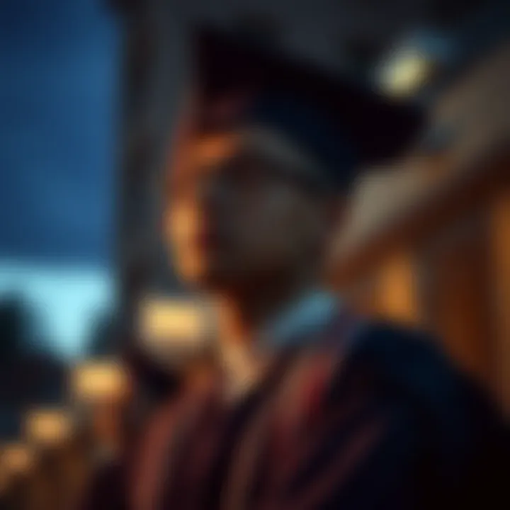 Contemplating Educational Opportunities A graduate contemplating educational opportunities