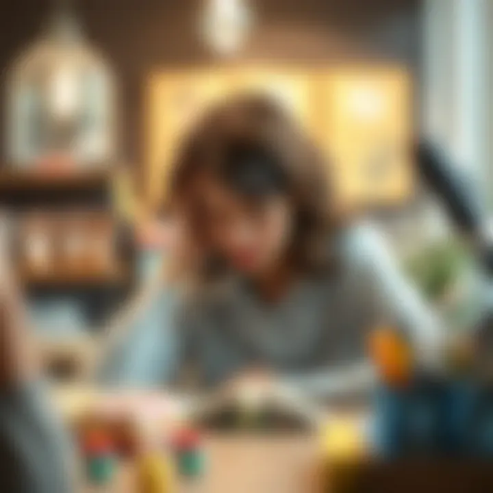 Illustration of psychological triggers in spending