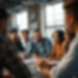 Innovative Funding Discussions A diverse group brainstorming funding ideas