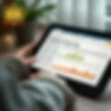 Effective Budget Planning A detailed budget plan on a digital device