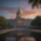A view of Delaware's state capitol building, symbolizing the legal framework for businesses.