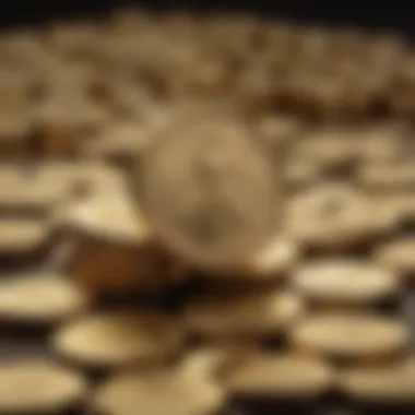 Geopolitical Influences on Gold Value Symbolic representation of geopolitical events impacting gold value