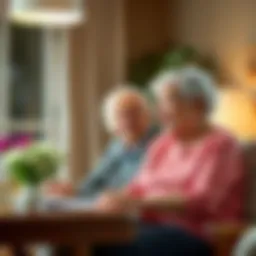 Visual representation of long term care benefits