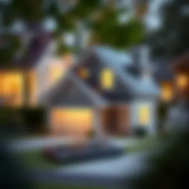 Down Payment Calculator for Home Buying Illustration of a house with a down payment calculator