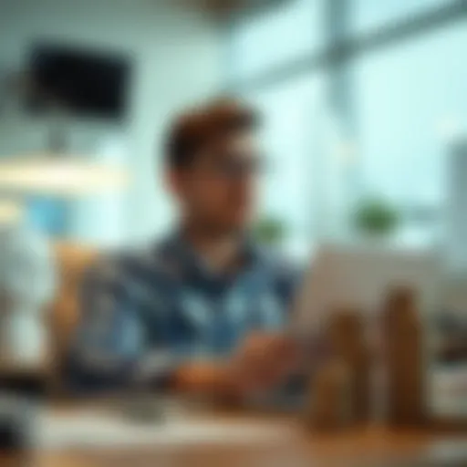 Conceptual representation of lender credit in finance