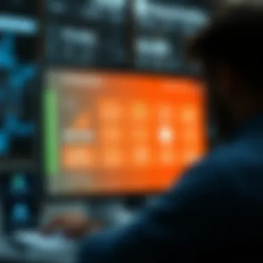 Innovative eTreasury Interface Digital banking interface showcasing eTreasury features