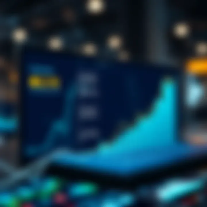 Growth of Digital Banking Solutions Graph illustrating the growth of digital banking solutions