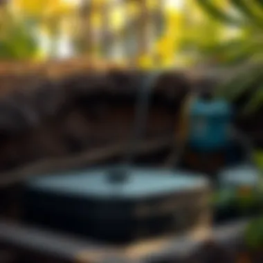 Inspection of septic system