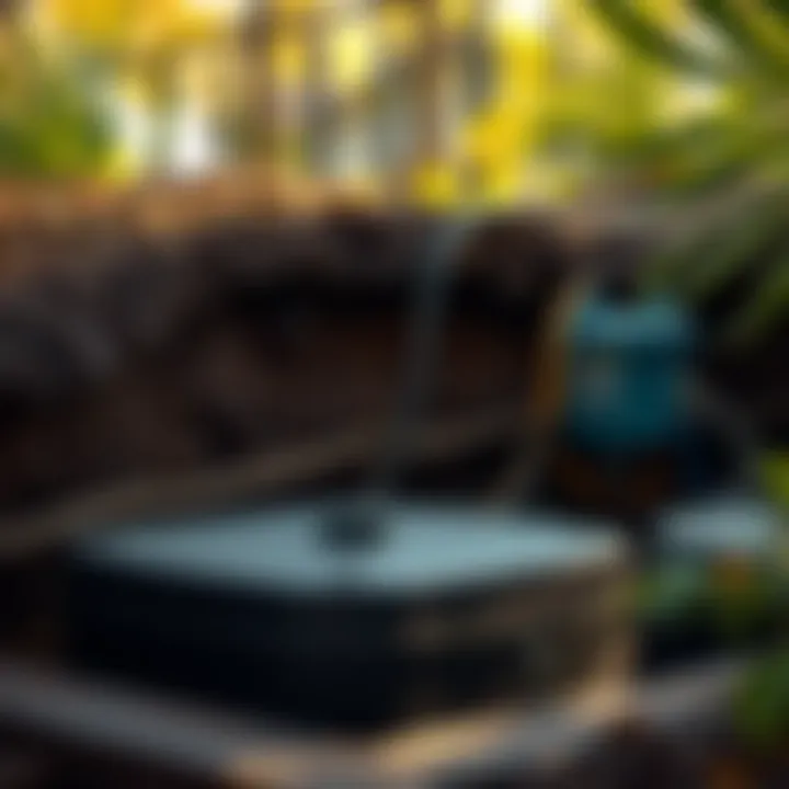 Inspection of septic system