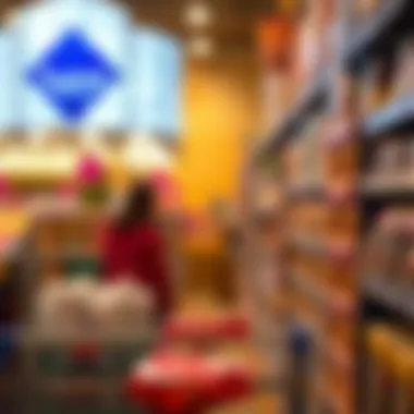 Consumer Spending Trends at Warehouse Retailers Chart illustrating consumer spending at warehouse retailers